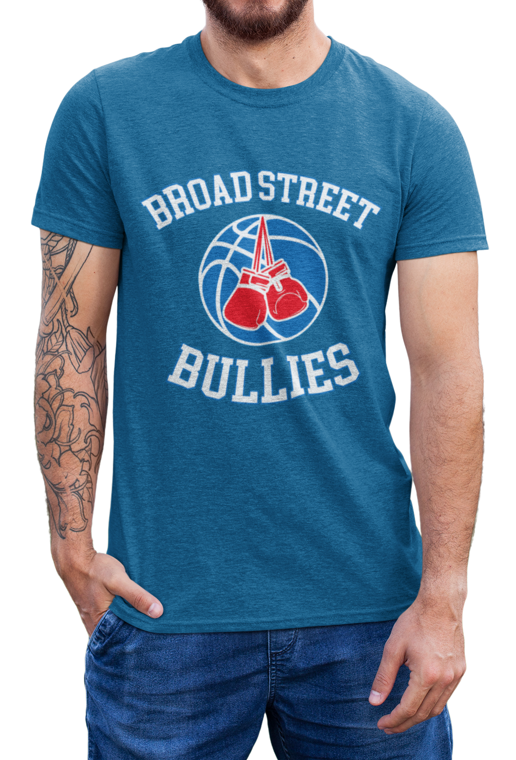 Philly Sports Shirts Broad Street Bullies Hockey Shirt Orange / XL